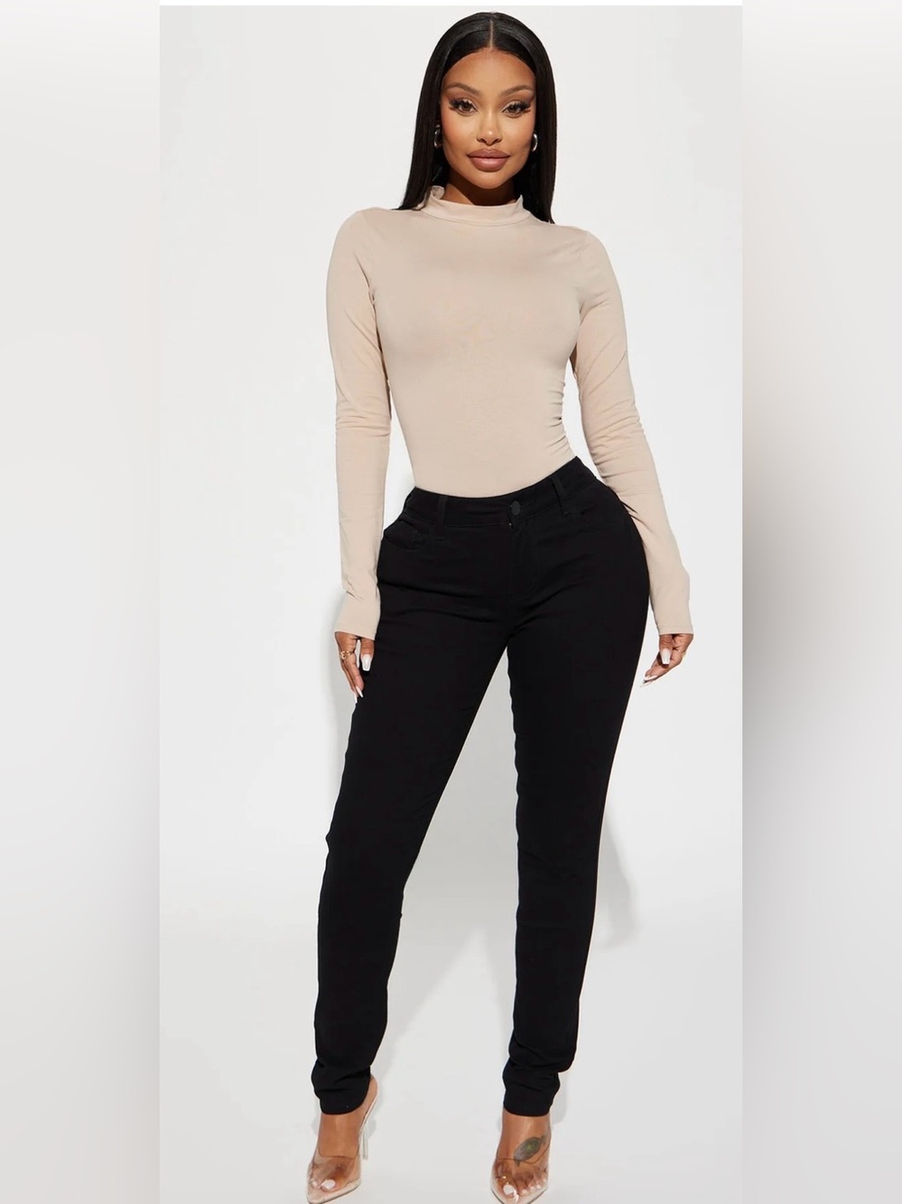 Fashion nova skinny uniform pants